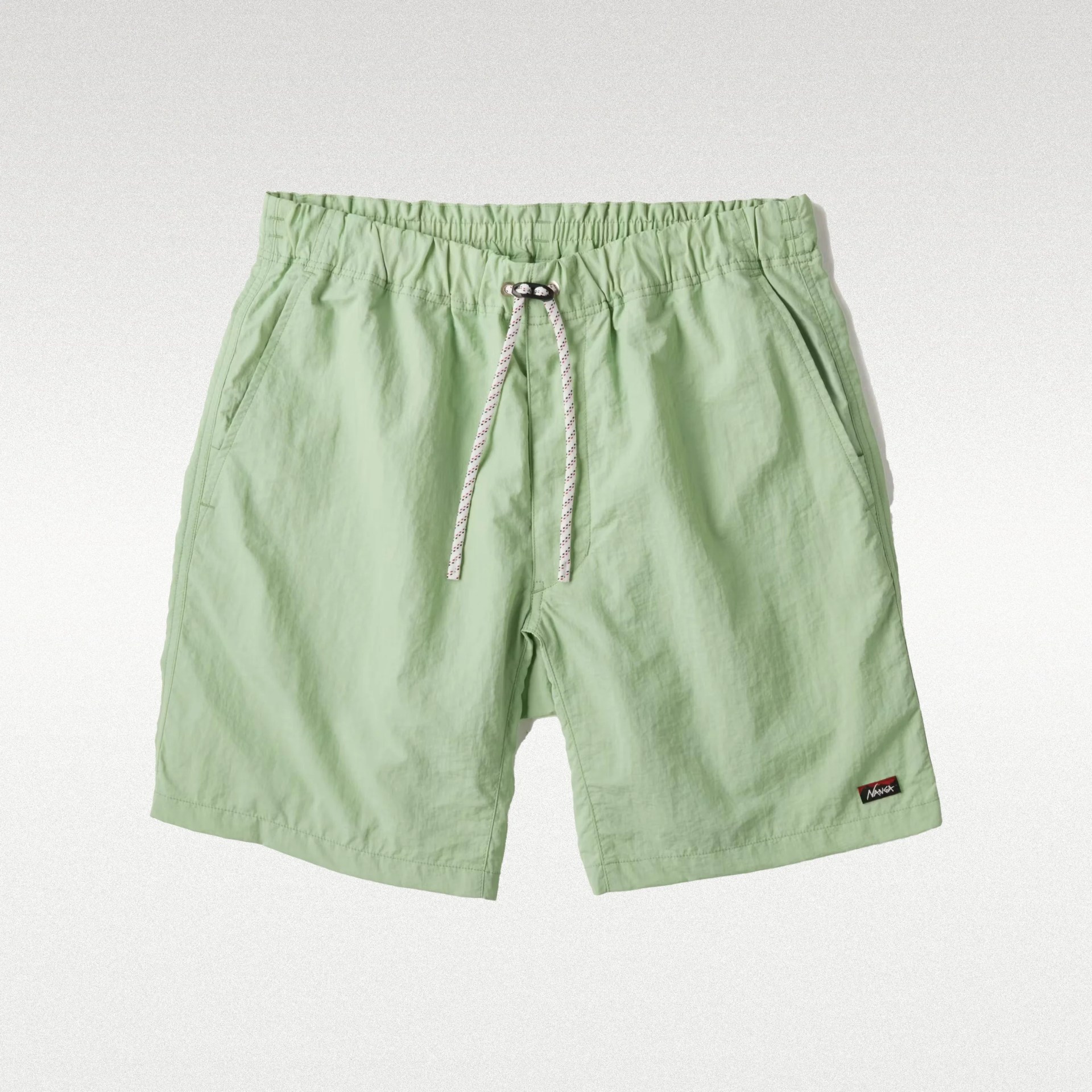 a pair of green shorts