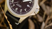 a Timex field watch