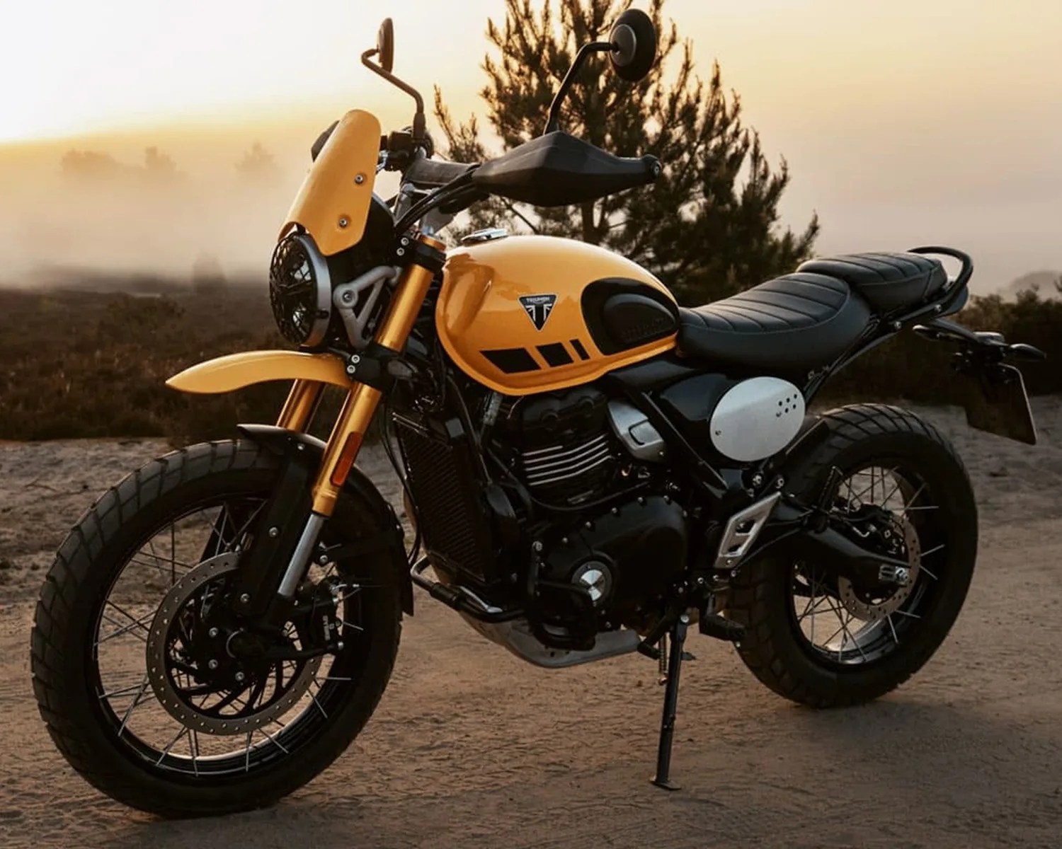 triumph scrambler 400 xc hero