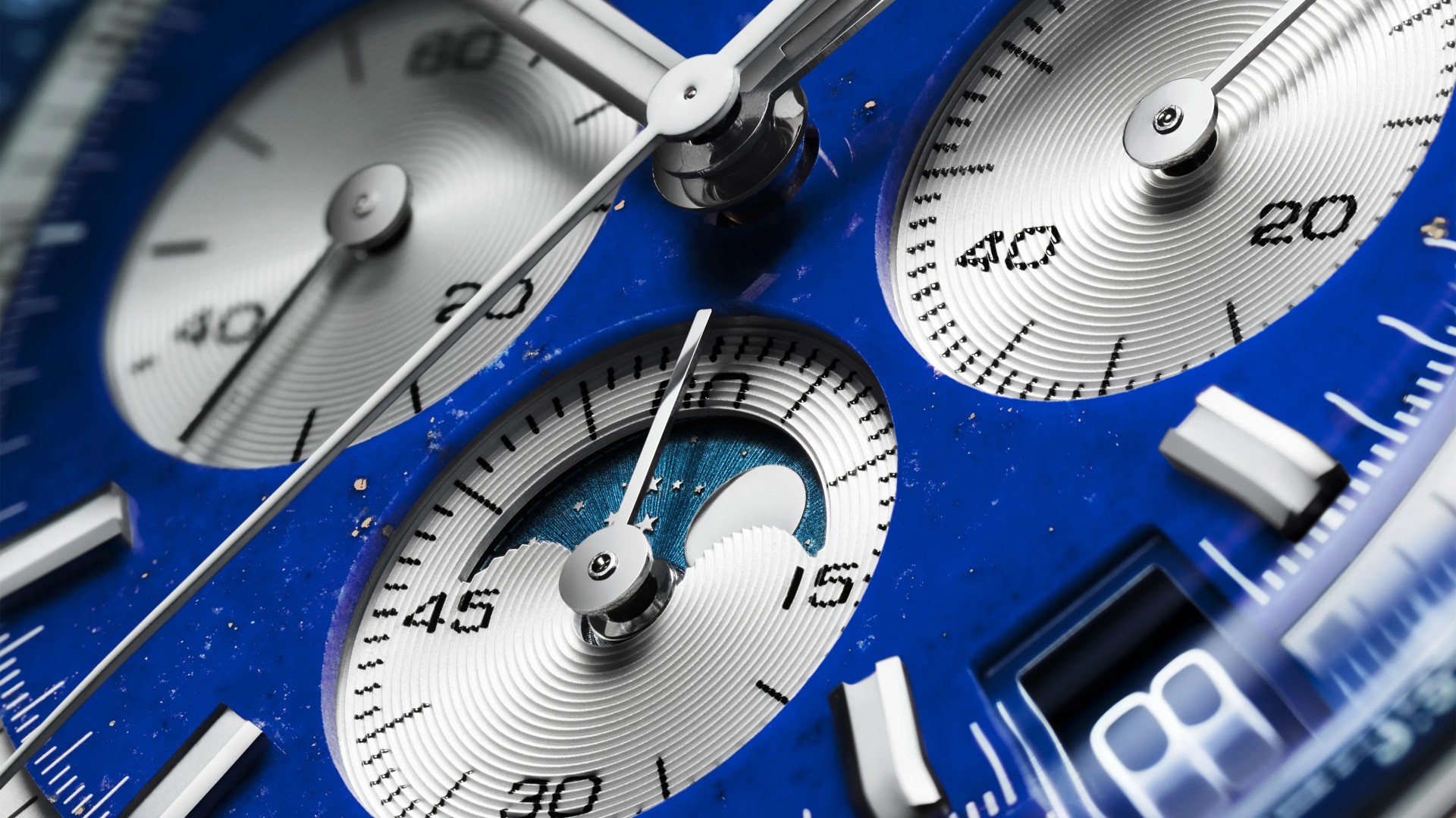 a Zenith chronograph dial