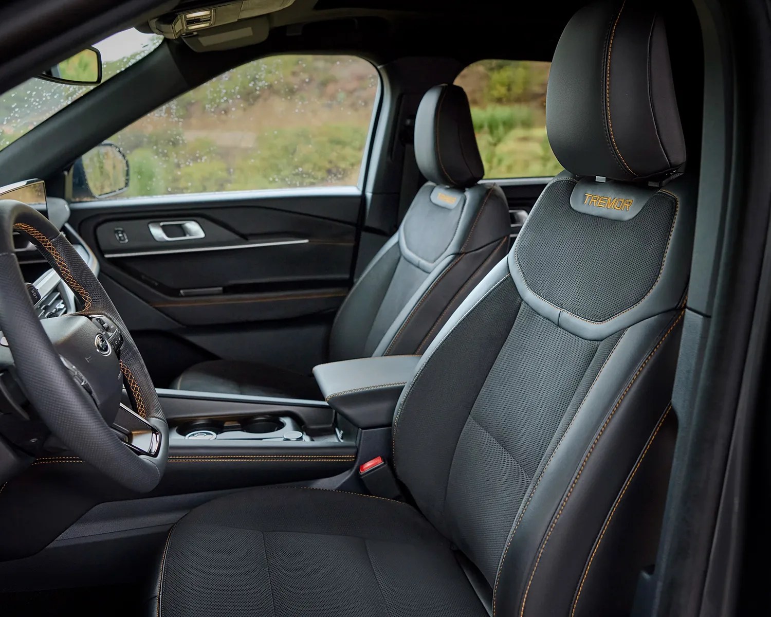 2026 ford explorer tremor interior detail