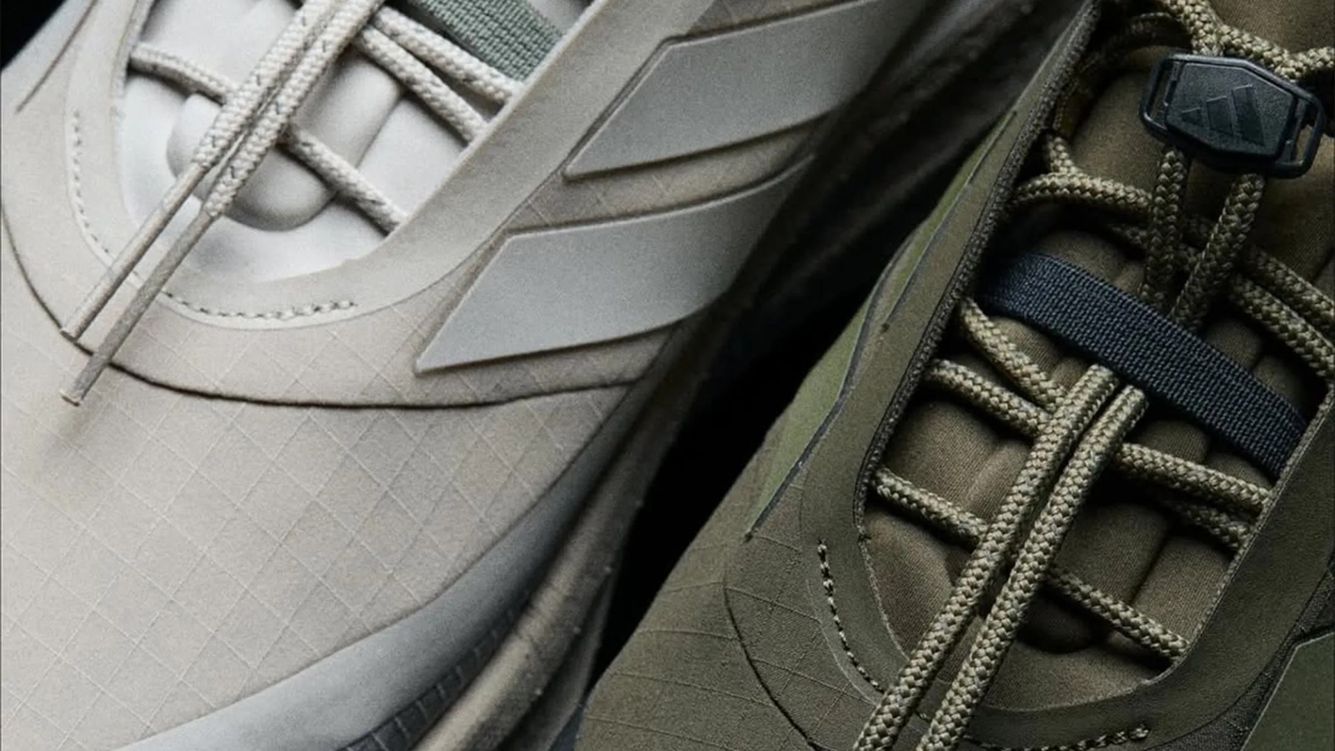 Adidas x Hermanos Koumori Ultraboost 5 HK Running Shoes closeup of laces