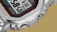 Casio G Shock 5000 Series Full Metal GMW B5000D 1C Watch closeup macro shot