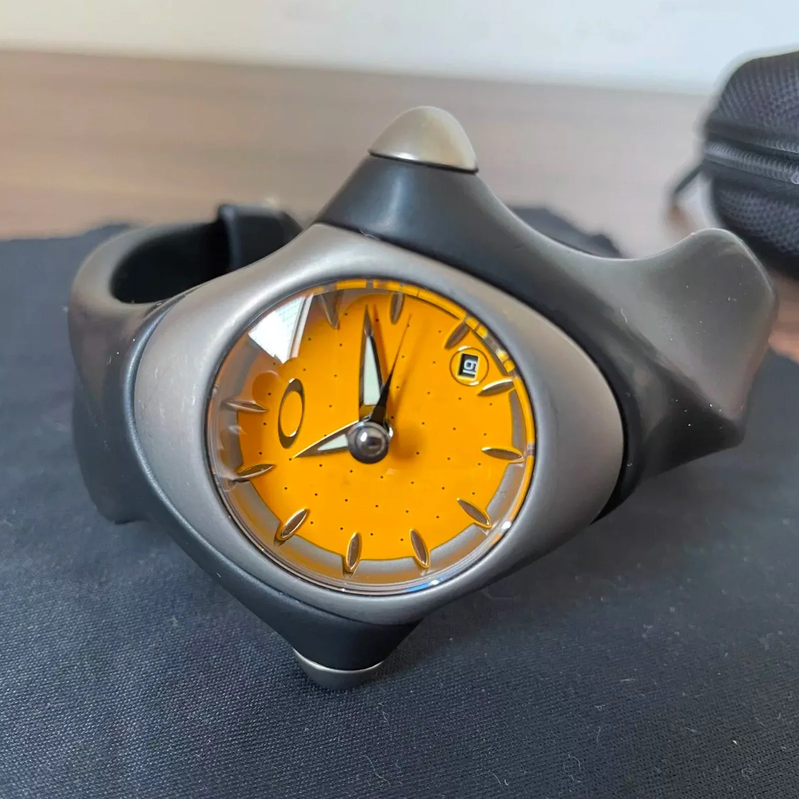 Oakley Bullet Yellow Titanium Wristwatch