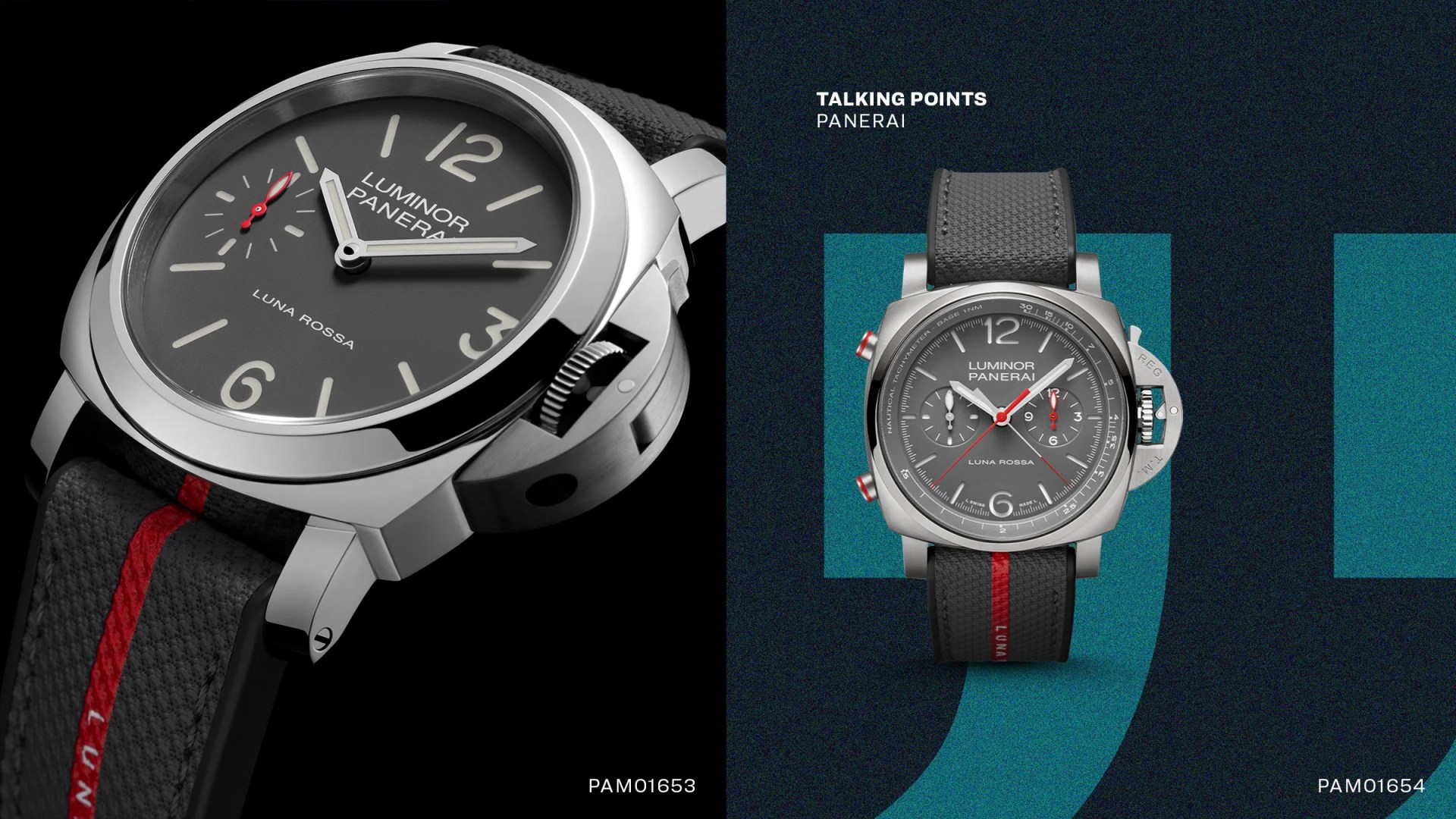 Talking Points Panerai Luna Rossa watches PAM01653 & PAM01654