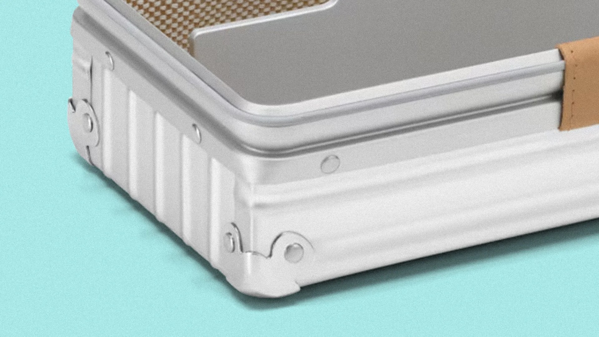 Rimowa x Vitra Aluminium Toolbox closeup