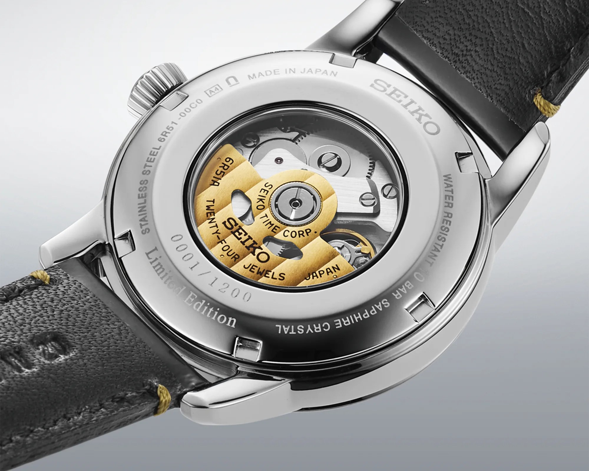 Seiko Presage Classic Series Craftsmanship Unglazed Arita Porcelain SPB497 Dress Watch caseback