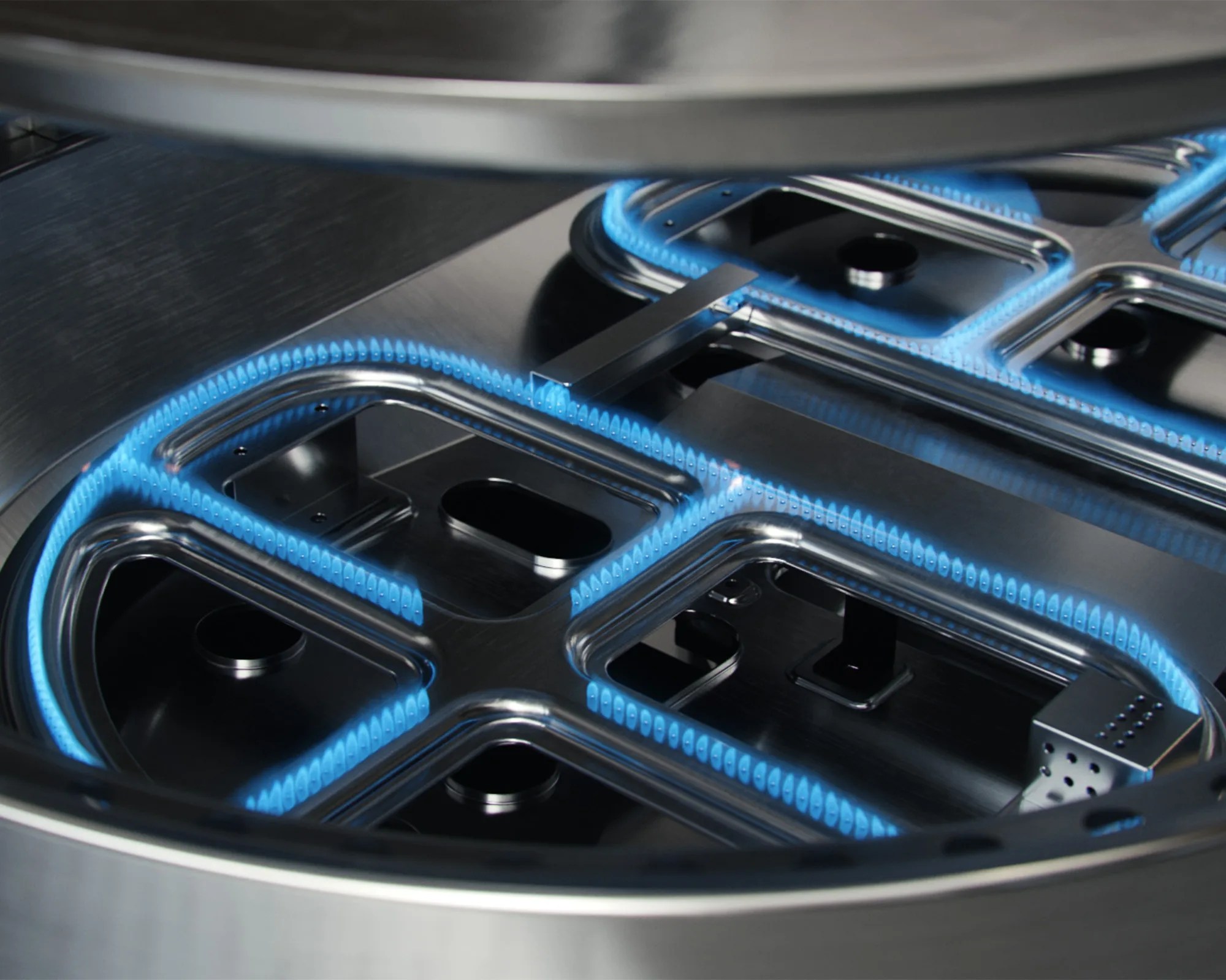 Solo Stove Steelfire Griddle heating element closeup