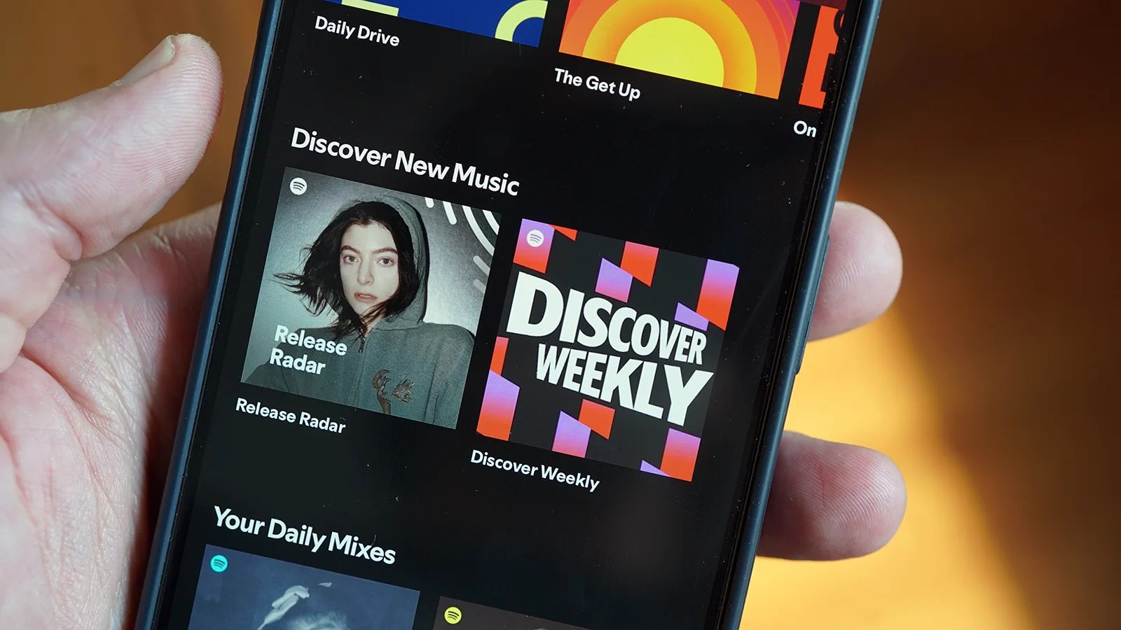 Spotify Discover Weekly playlist