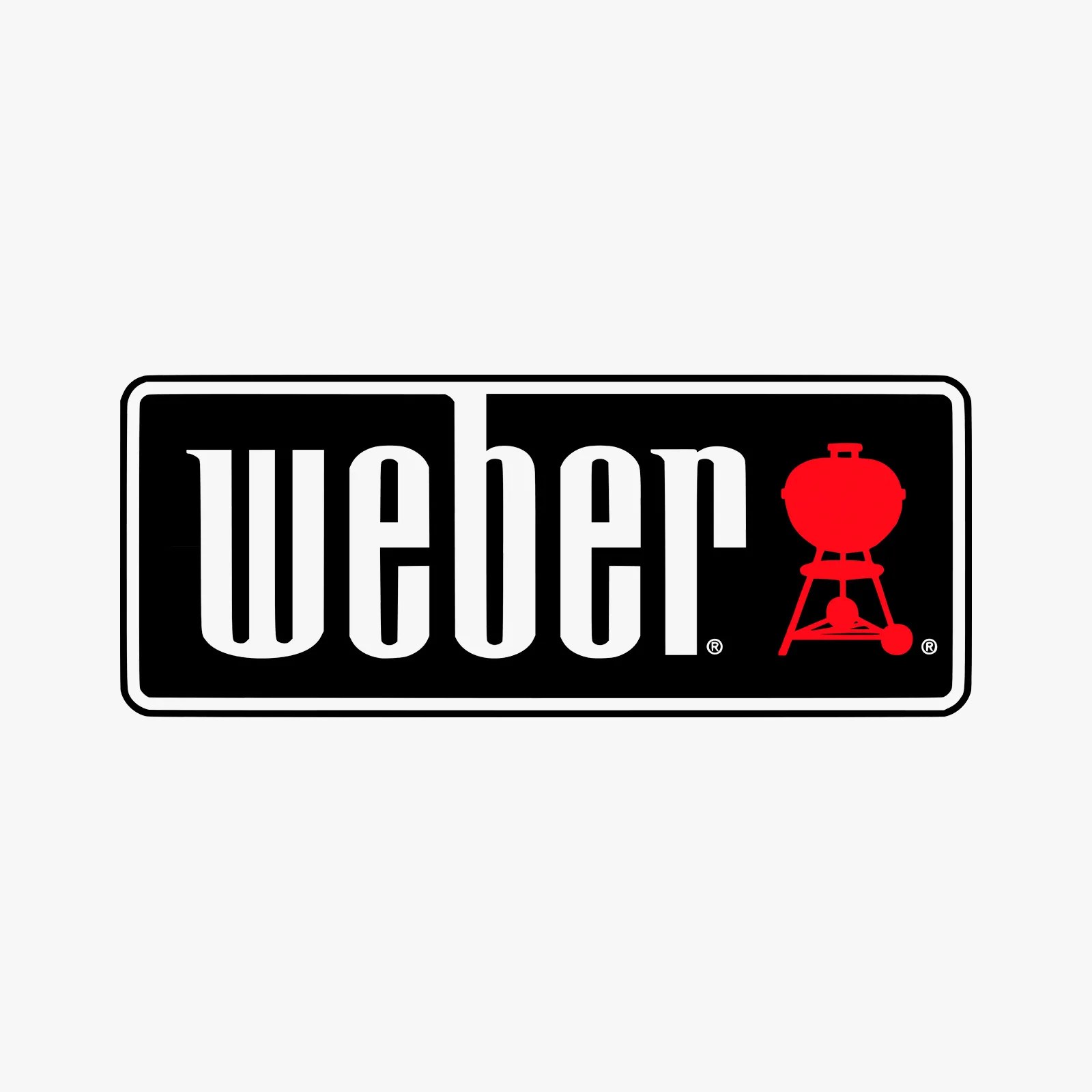 Weber brand logo on grey