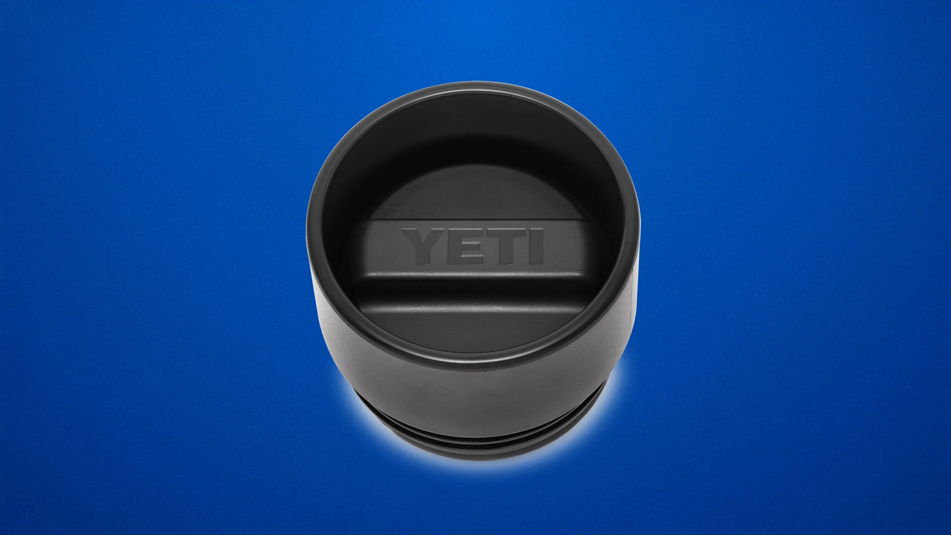 The Yeti Commuter Cap shown against a bright blue background.