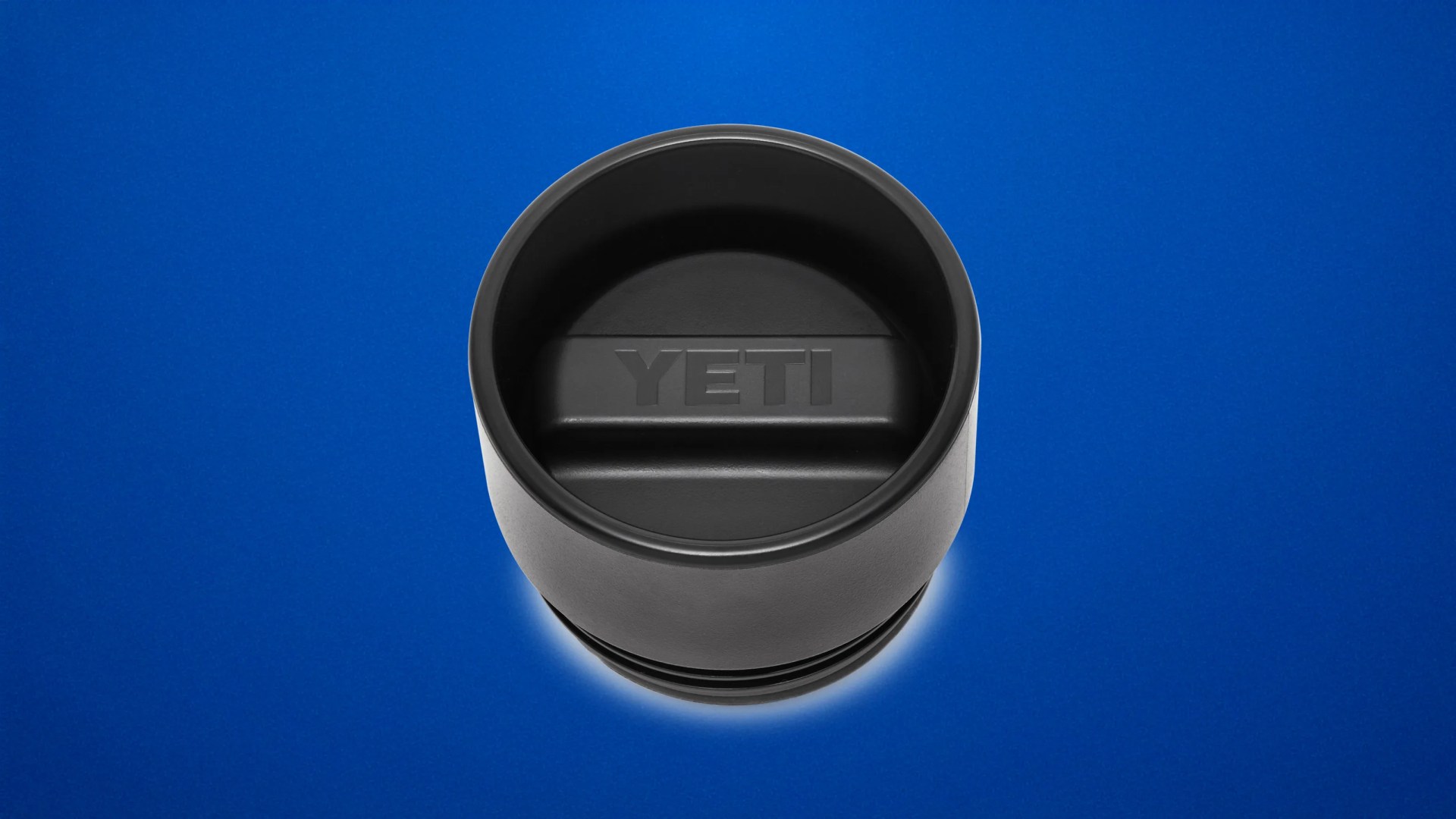 The Yeti Commuter Cap shown against a bright blue background.