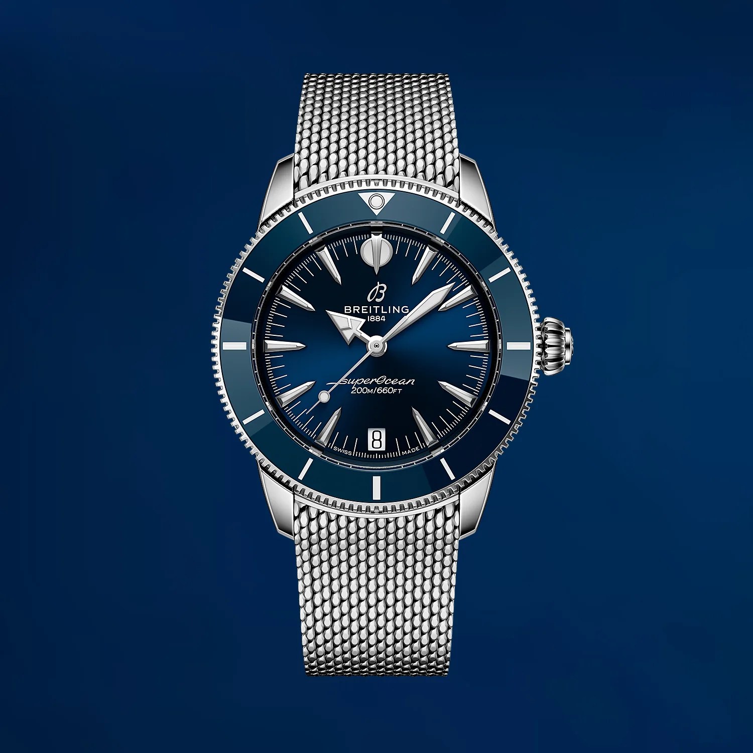 a Breitling watch