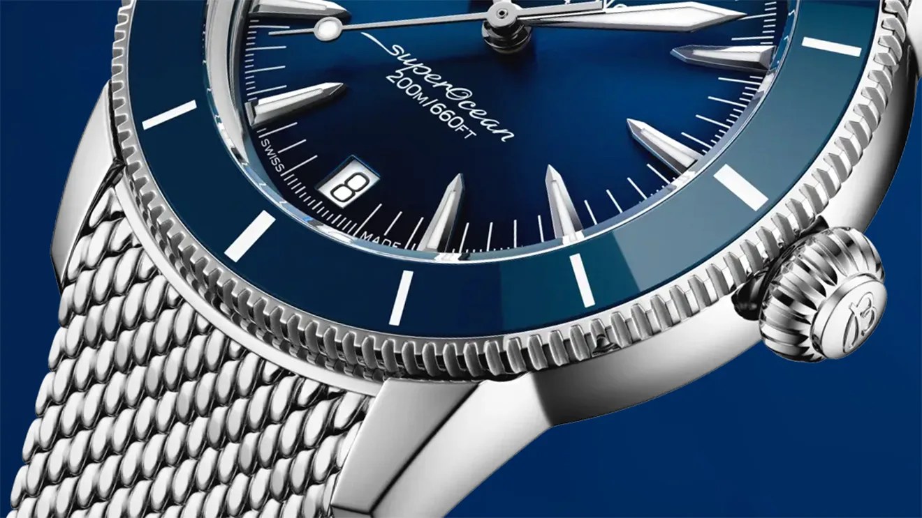 a Breitling watch