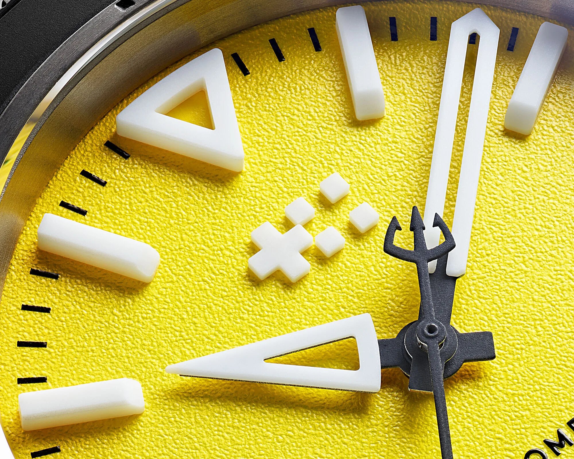 the dial of a Christopher Ward dive watch
