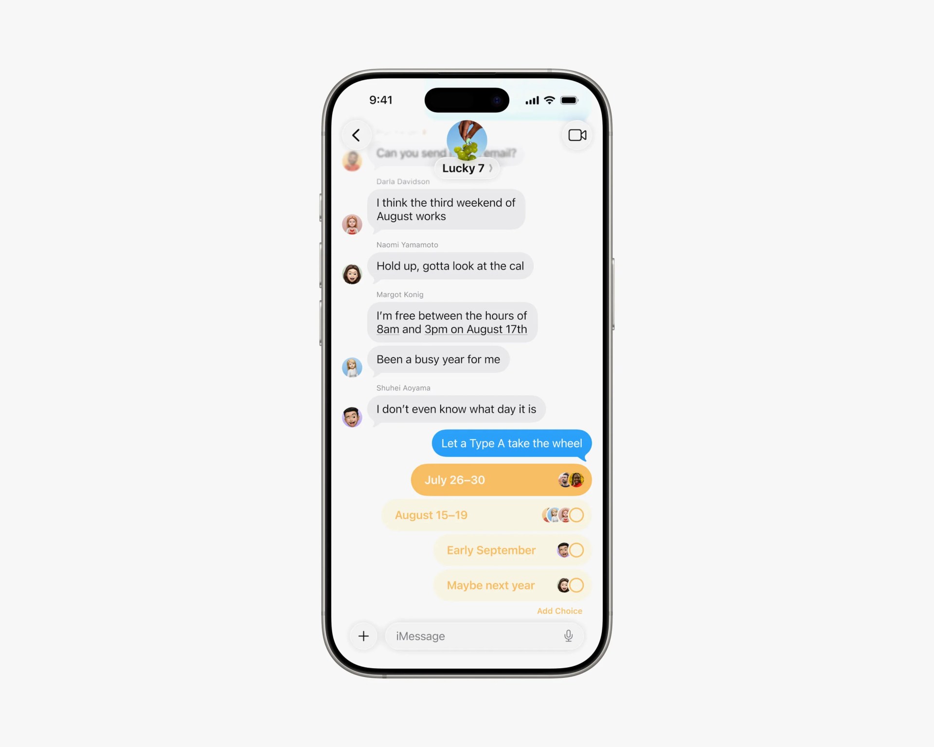 iOS 26 Messages new features