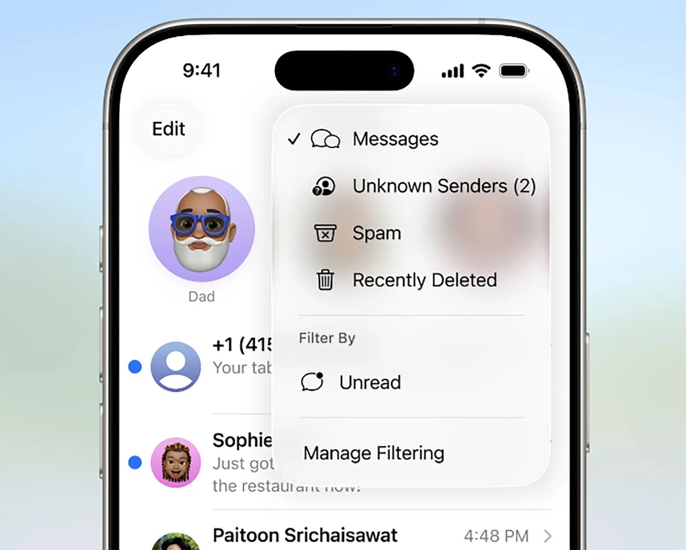 iOS 26 Messages new features