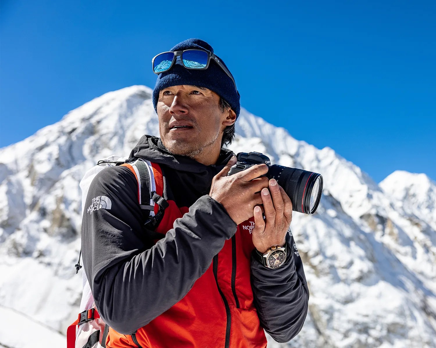 jimmy chin camera everest