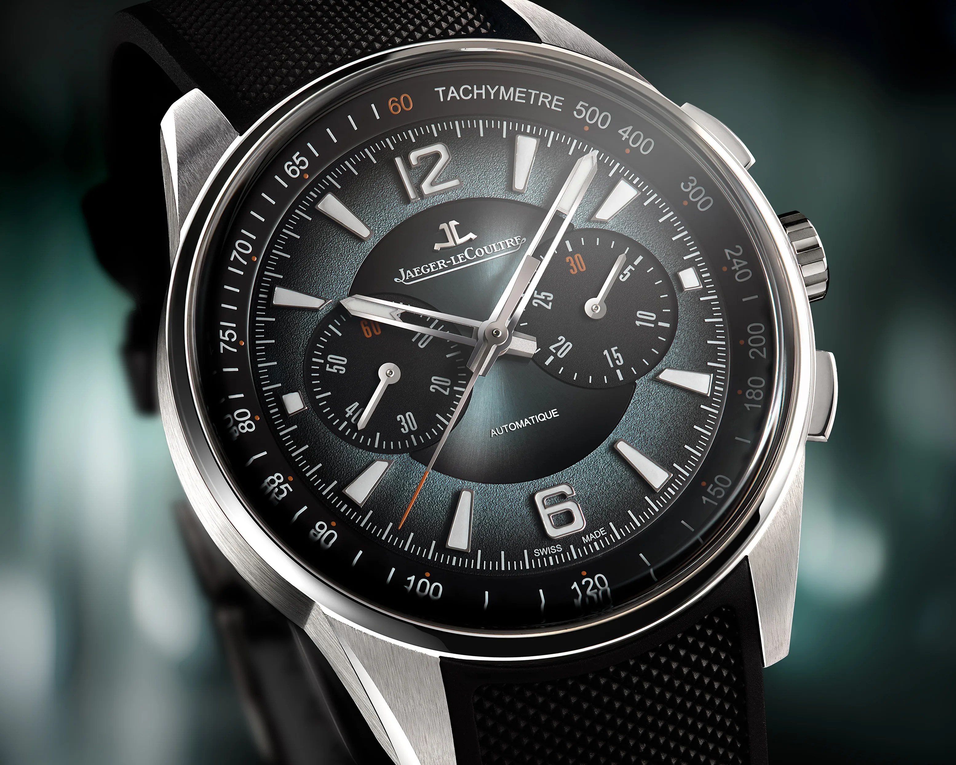 the dial of a Jaeger-LeCoultre watch