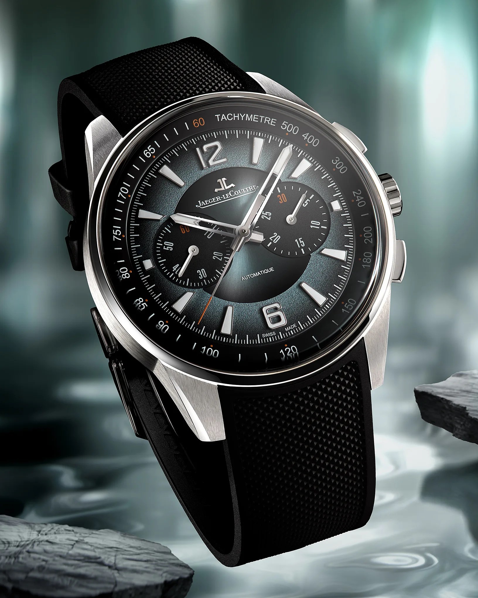 a Jaeger-LeCoultre chronograph watch