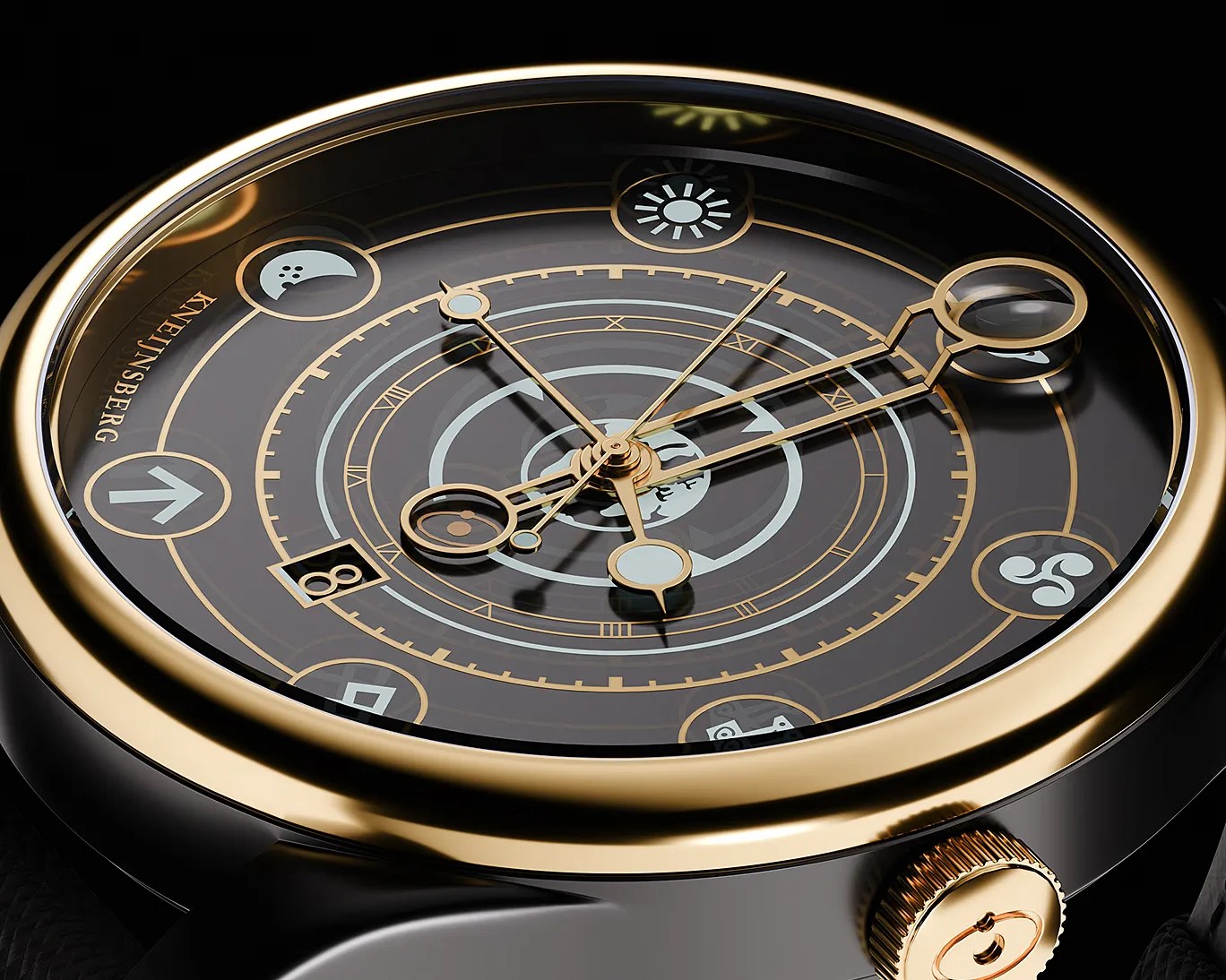a Kneijnsberg watch dial