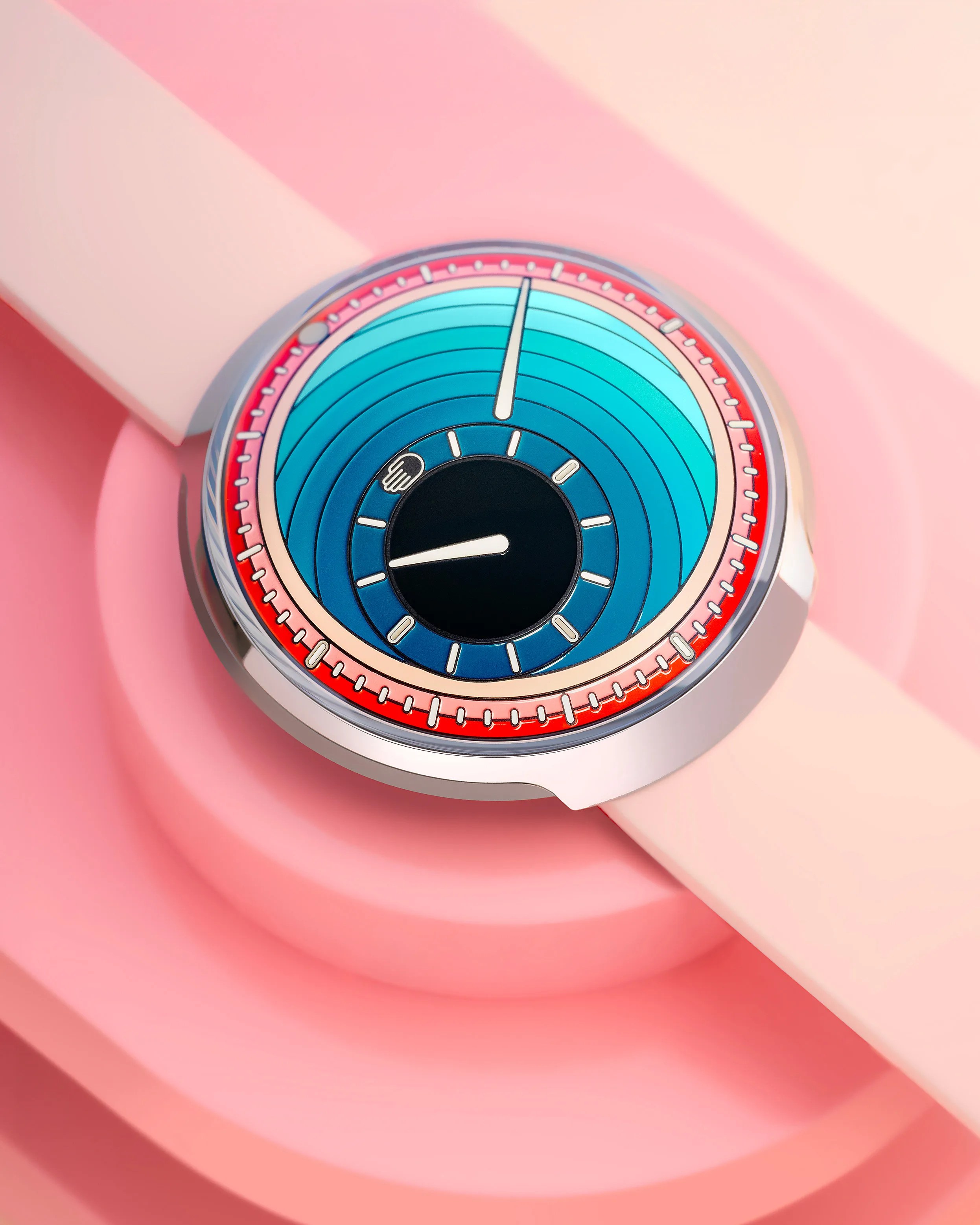 a pink Ressence watch
