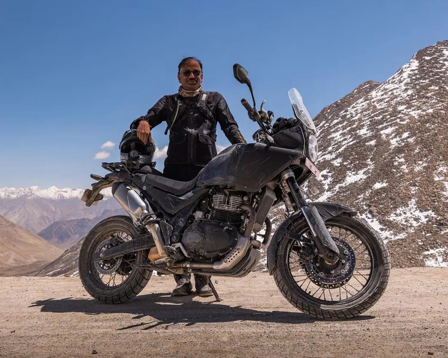 royal enfield CEO B. Govindarajan with himalayan