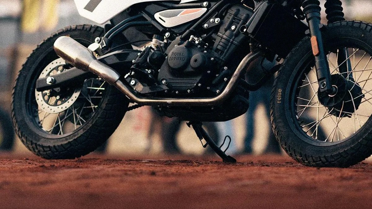 royal enfield ft450 moto macro
