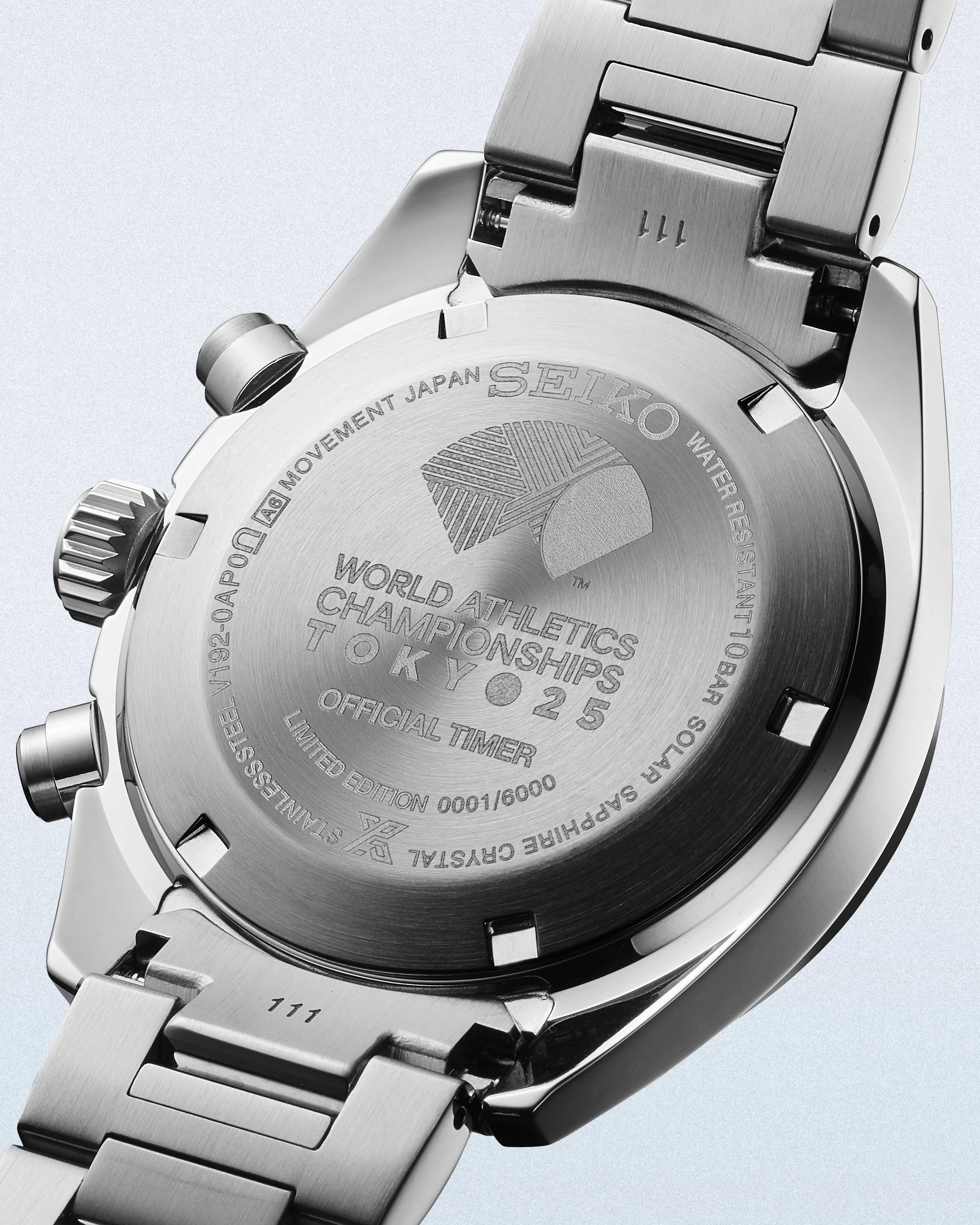 the back of a Seiko watch
