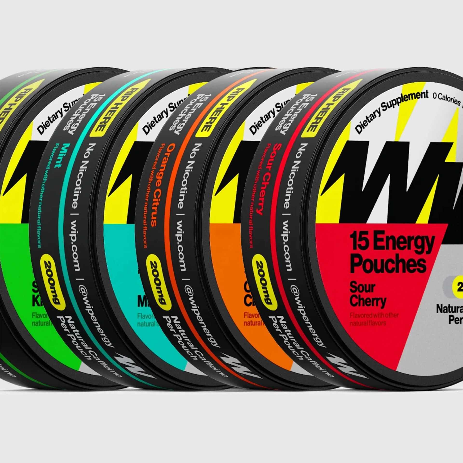 wip energy pouches flavors