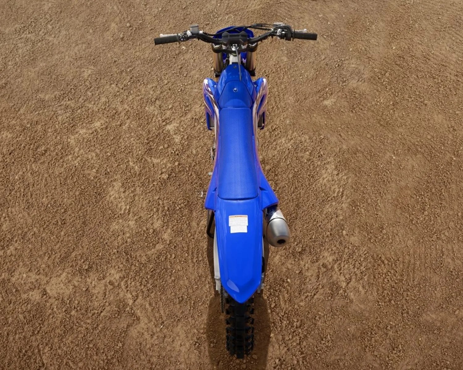 yamaha yz450f top-down view