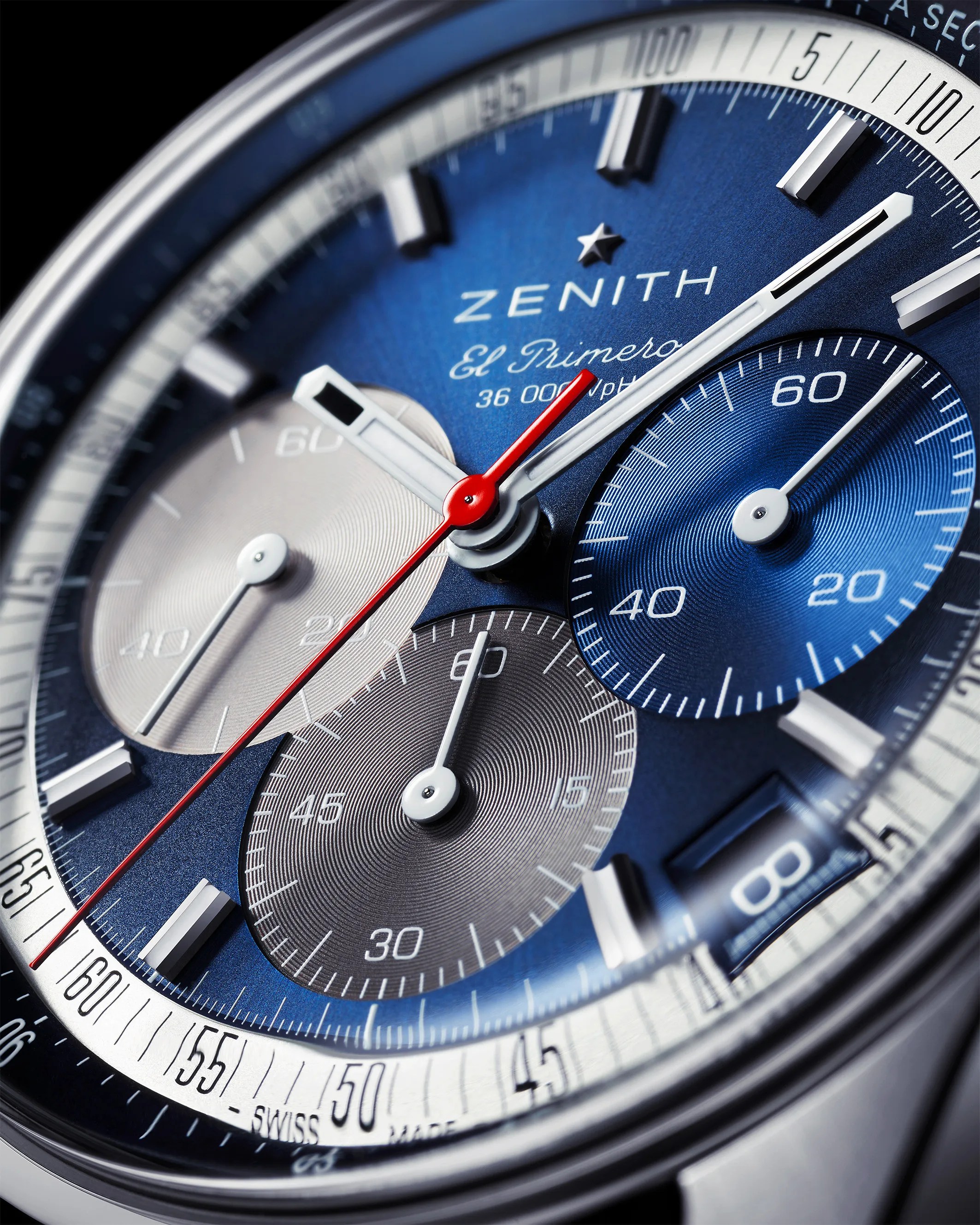 a Zenith watch dial