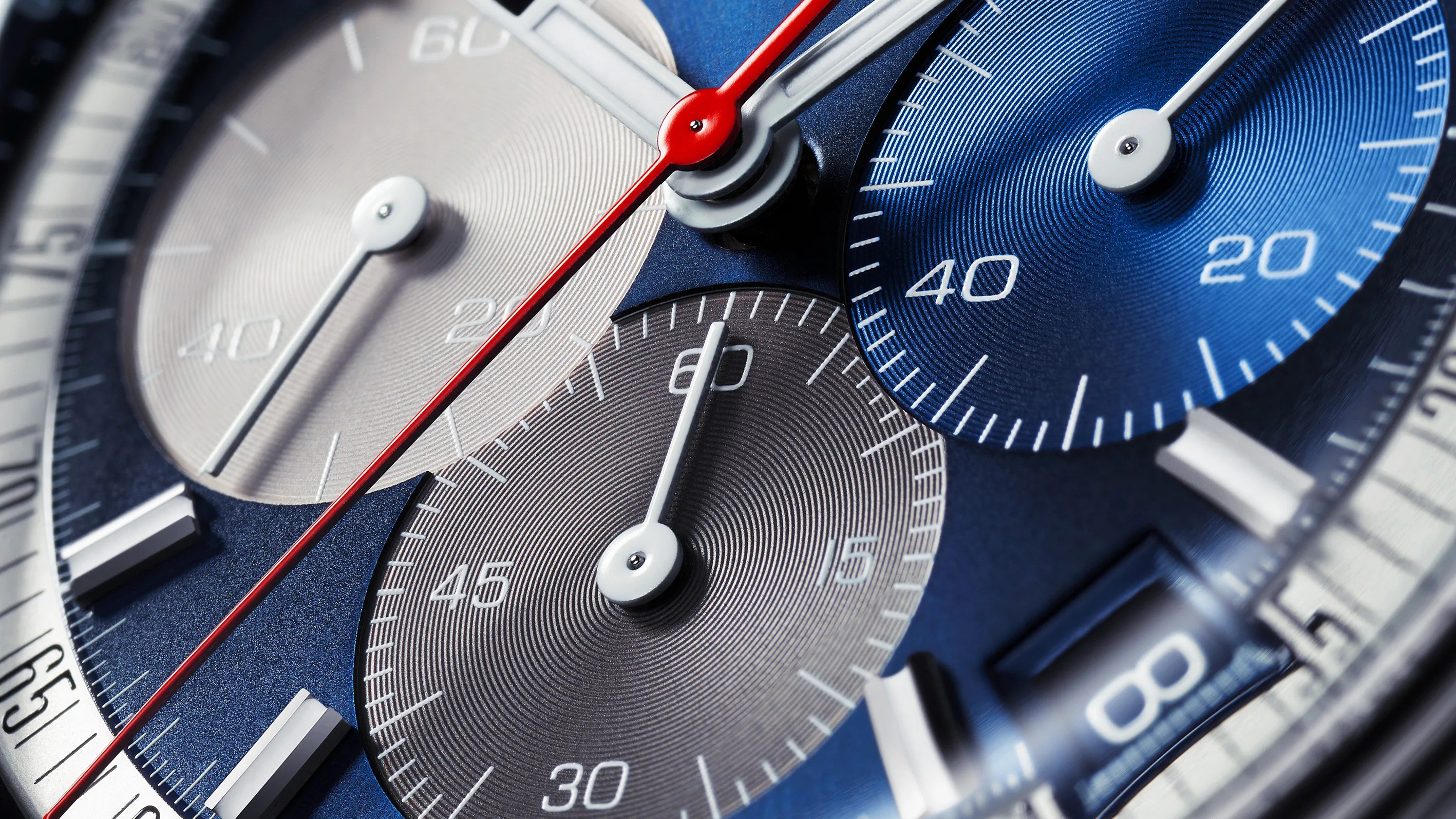 a close up of a Zenith dial