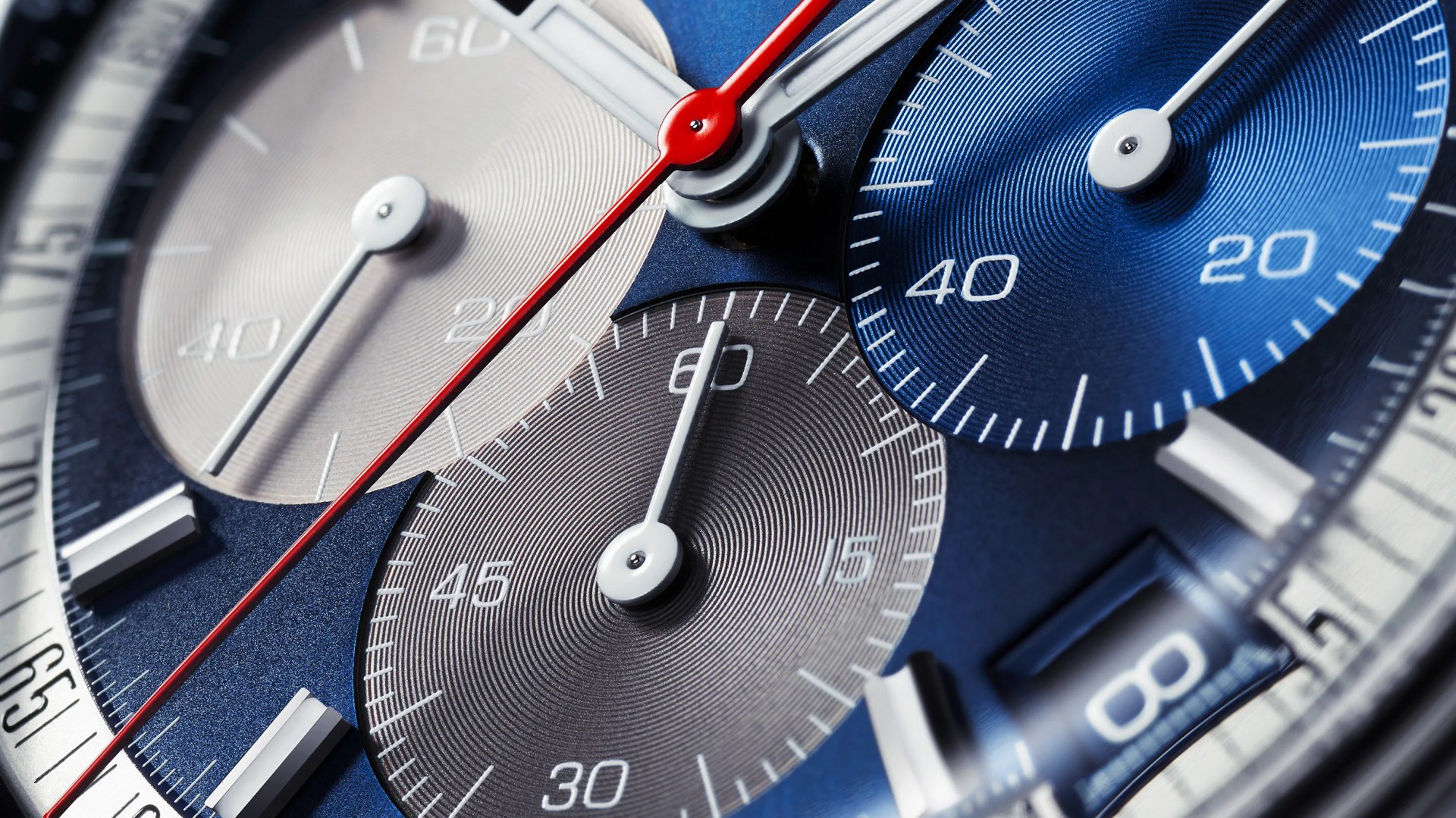 a close up of a Zenith dial