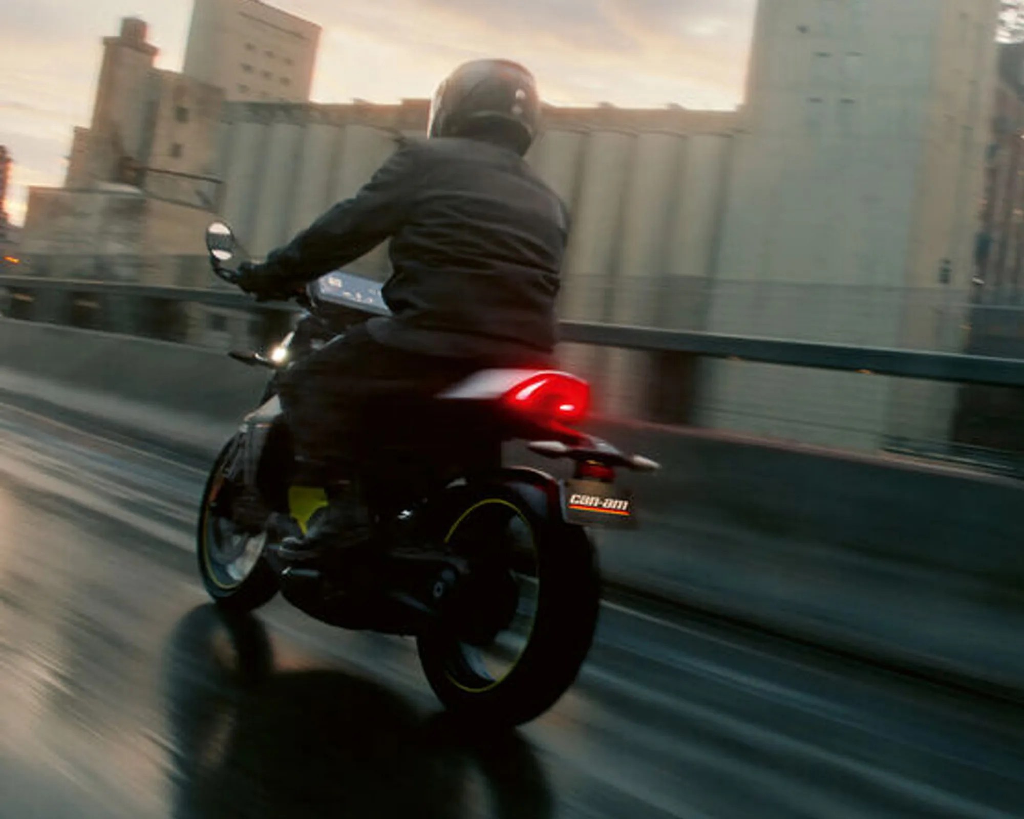 2025 Can-Am Pulse tail end ridden on highway