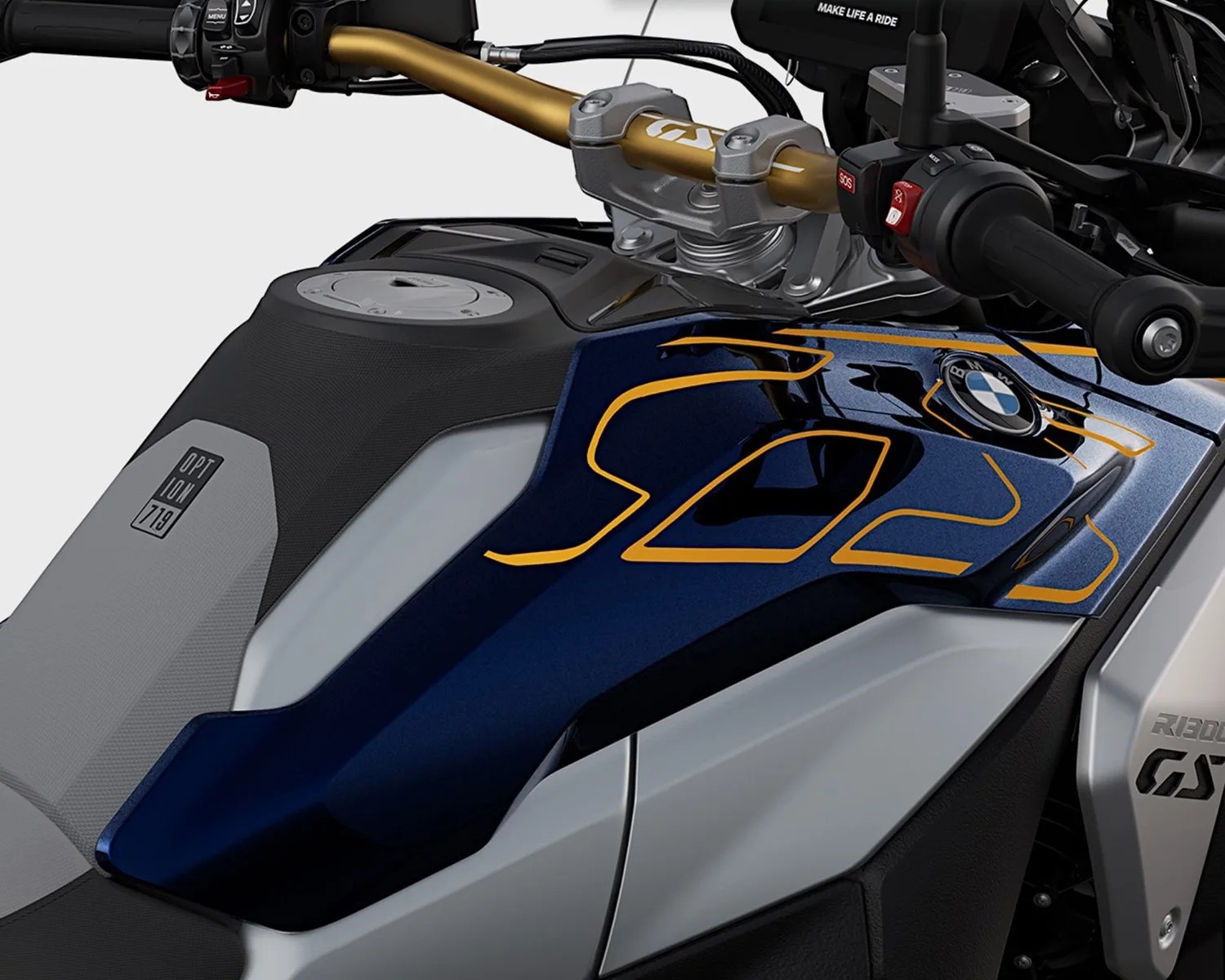 2026 BMW R 1300 GS Option 719 Biscaya handlebars