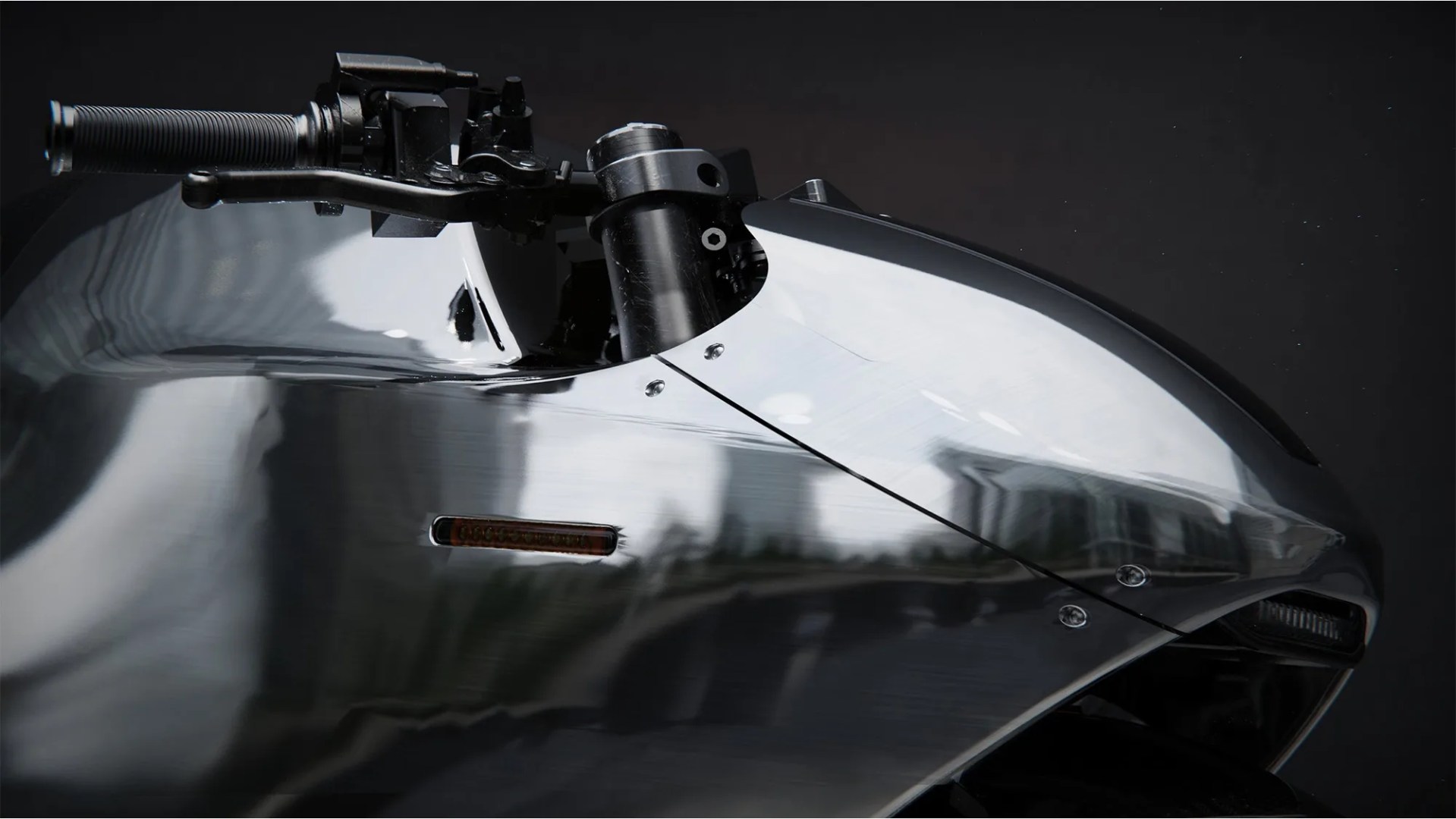 Bandit9 Ducati 821 Motorcycle handlebars closeup