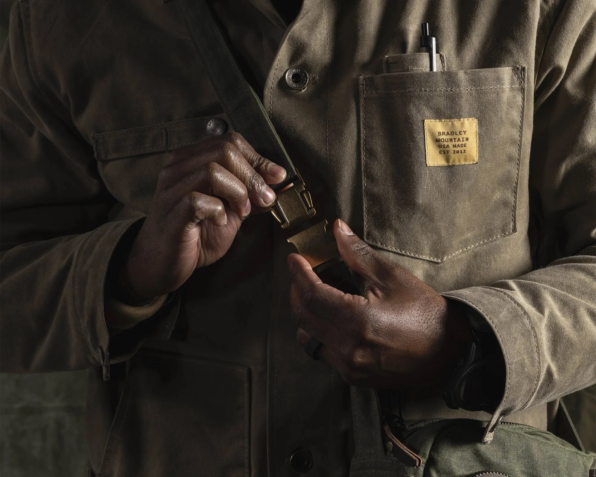 Bradley Mountain Rangefinder Bag clip