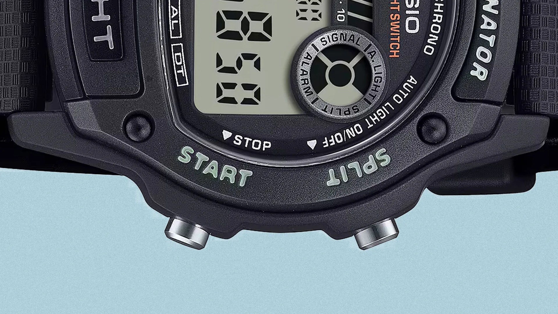 Casio W220H closeup