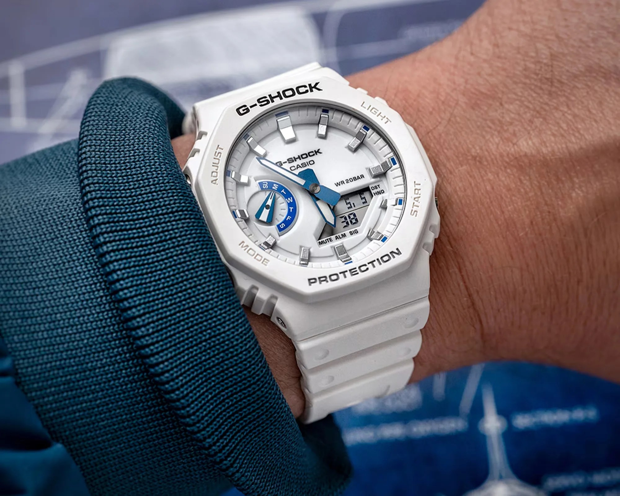 G-Shock x Marvel Fantastic Four Watch on wrist