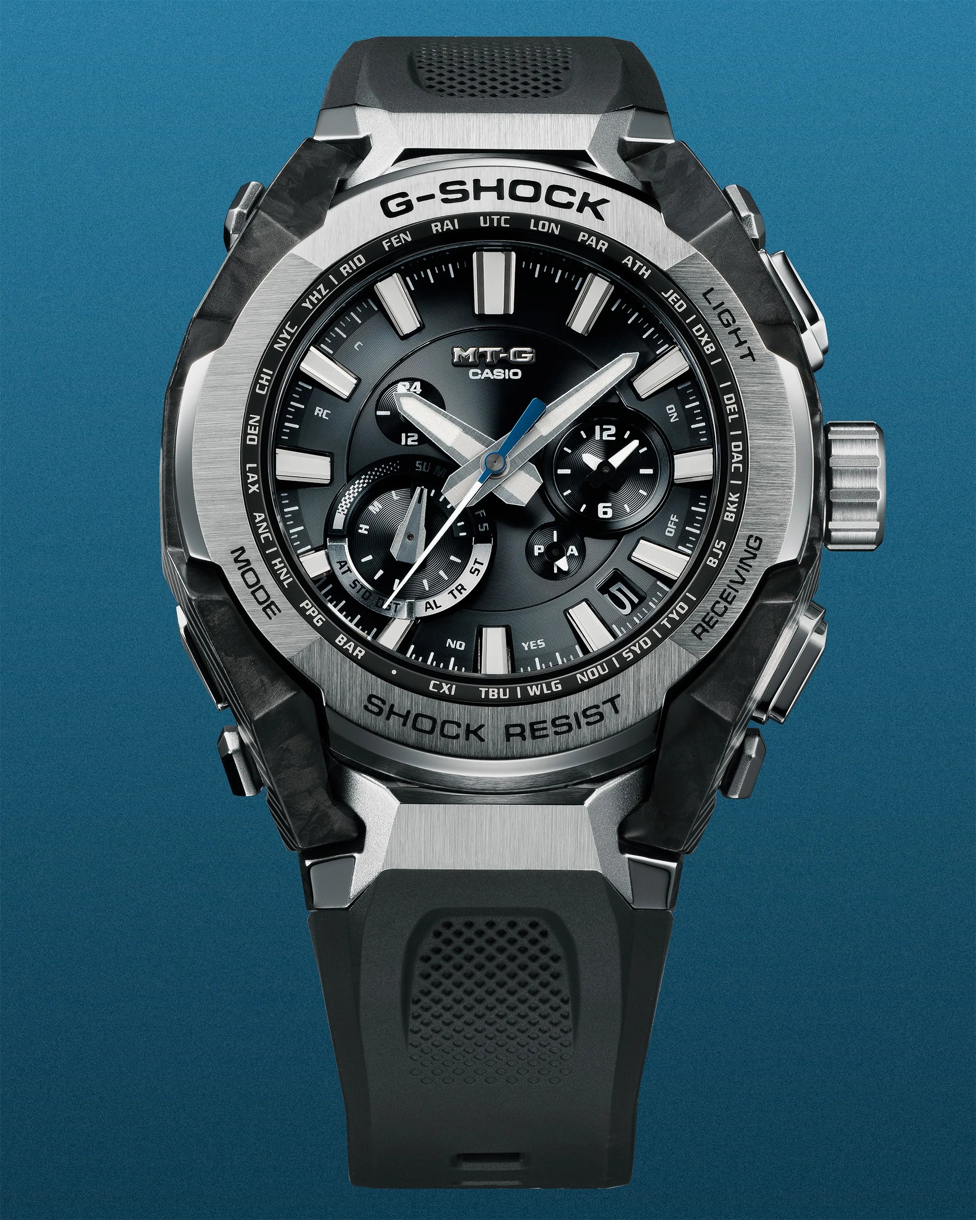 a Casio G-shock watch