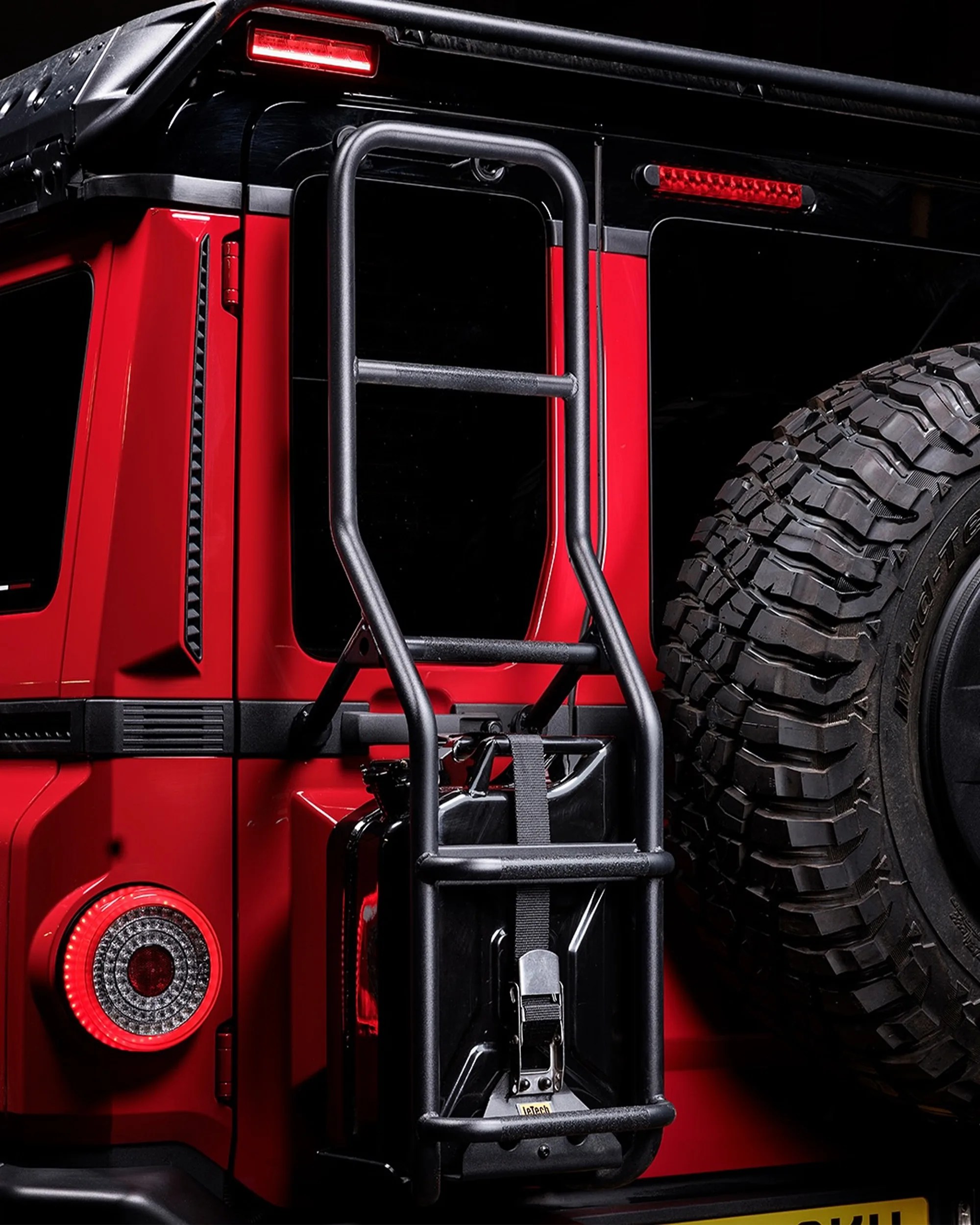 Ineos Grenadier Trialmaster x Letech Overlander back ladder