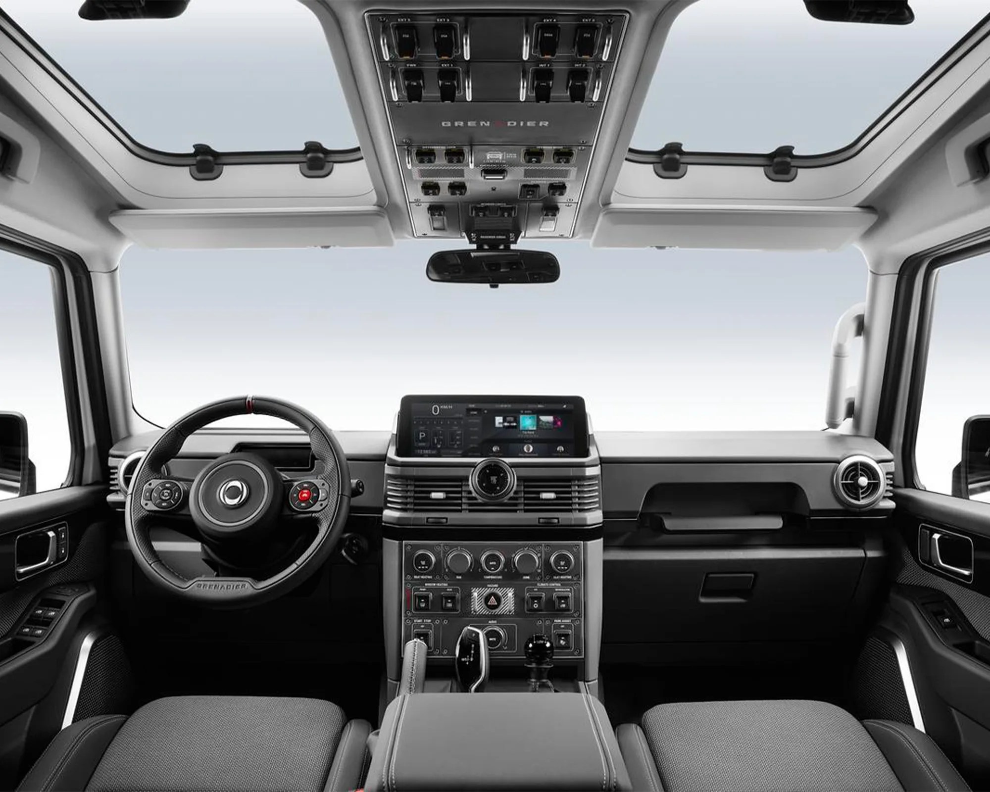 Ineos Grenadier Trialmaster x Letech Overlander interior