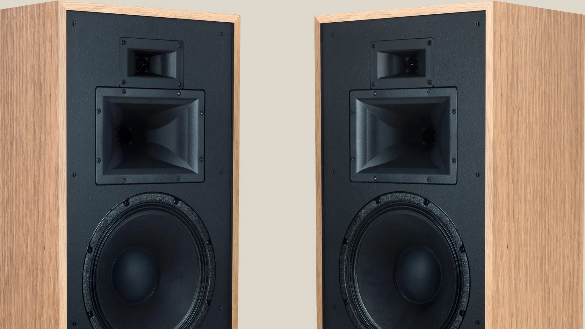 Klipsch Forte IV in red oak