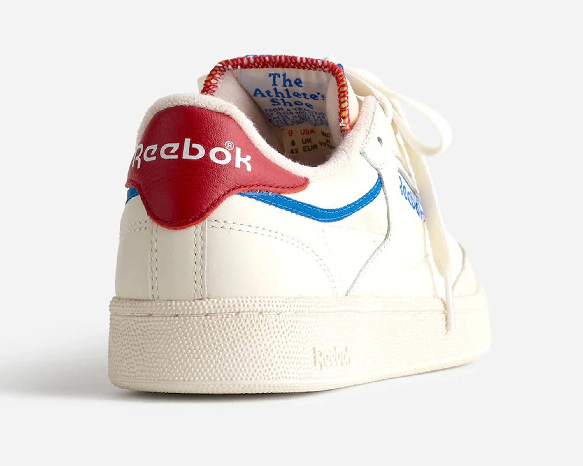 Madewell x Reebok Club C 85 Sneakers backside