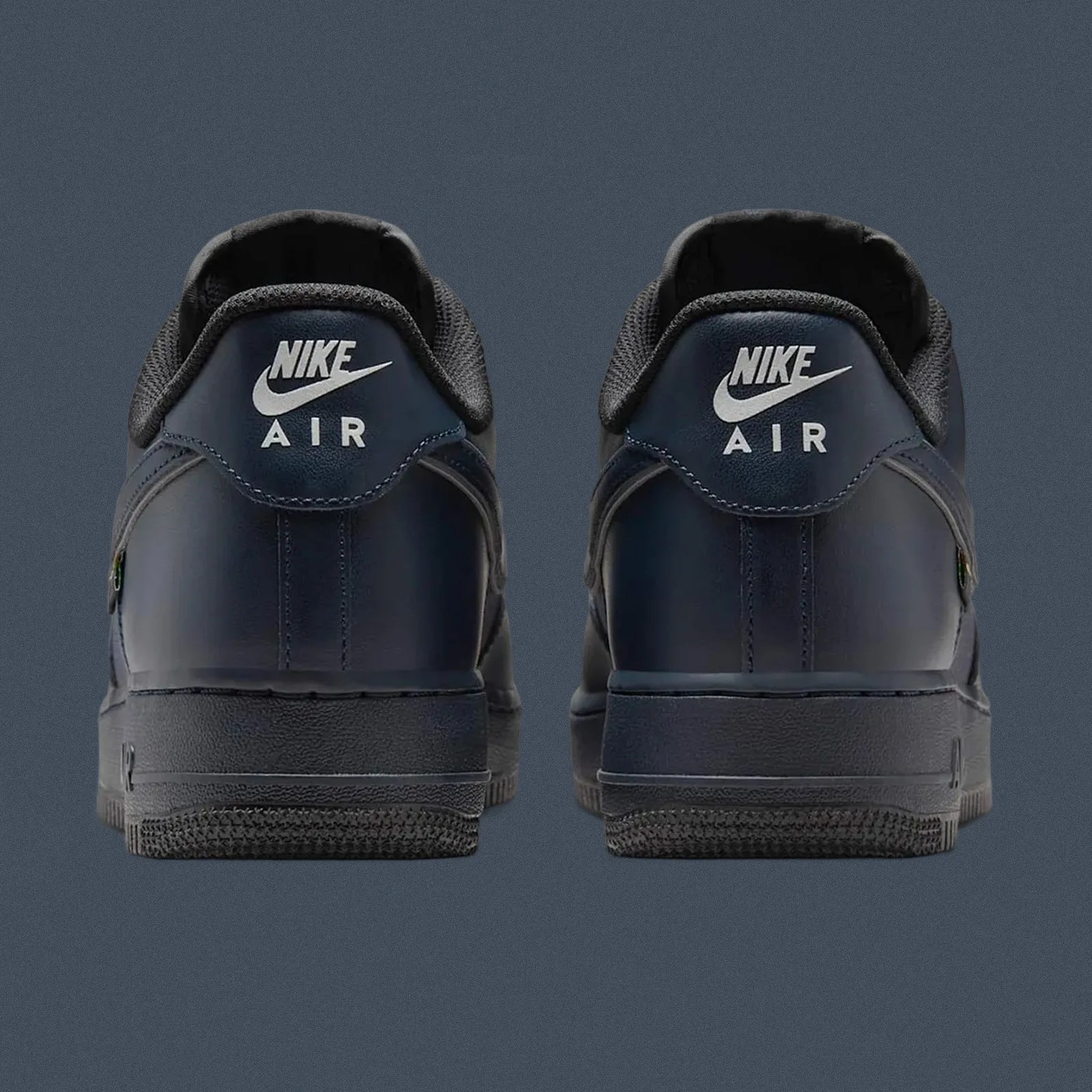 Nike Air Force 1 Cordura 2025 shown from heels