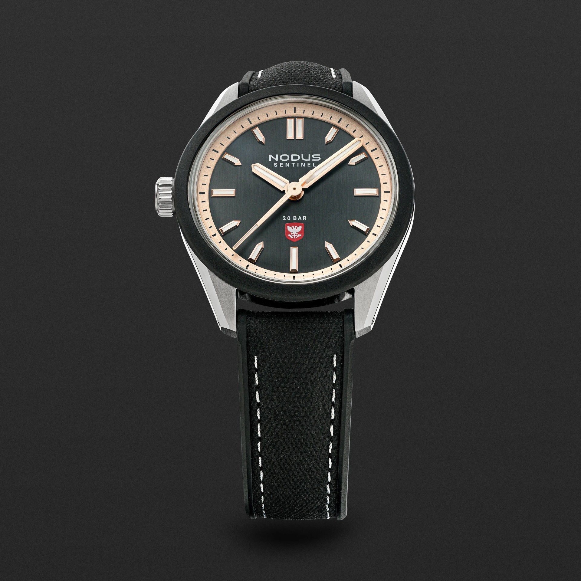 a black Nodus watch