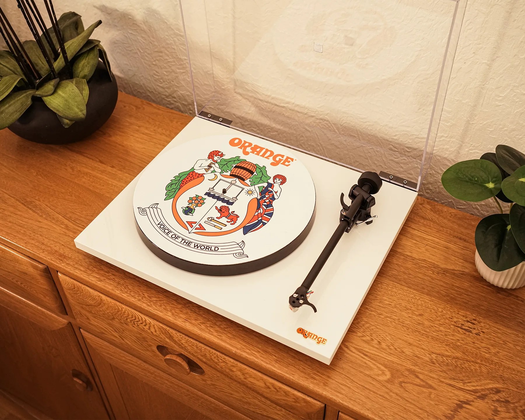 Orange Amps O Turntable
