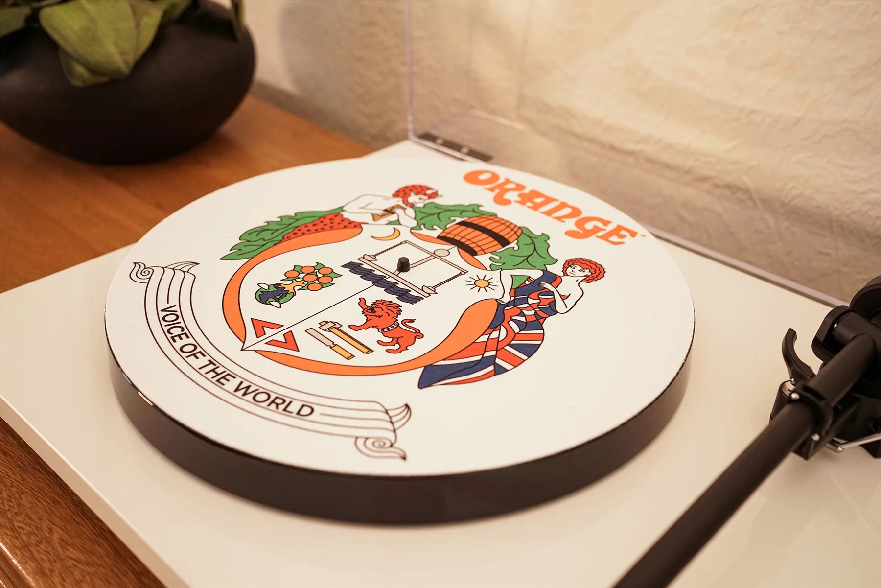 Orange Amps O Turntable
