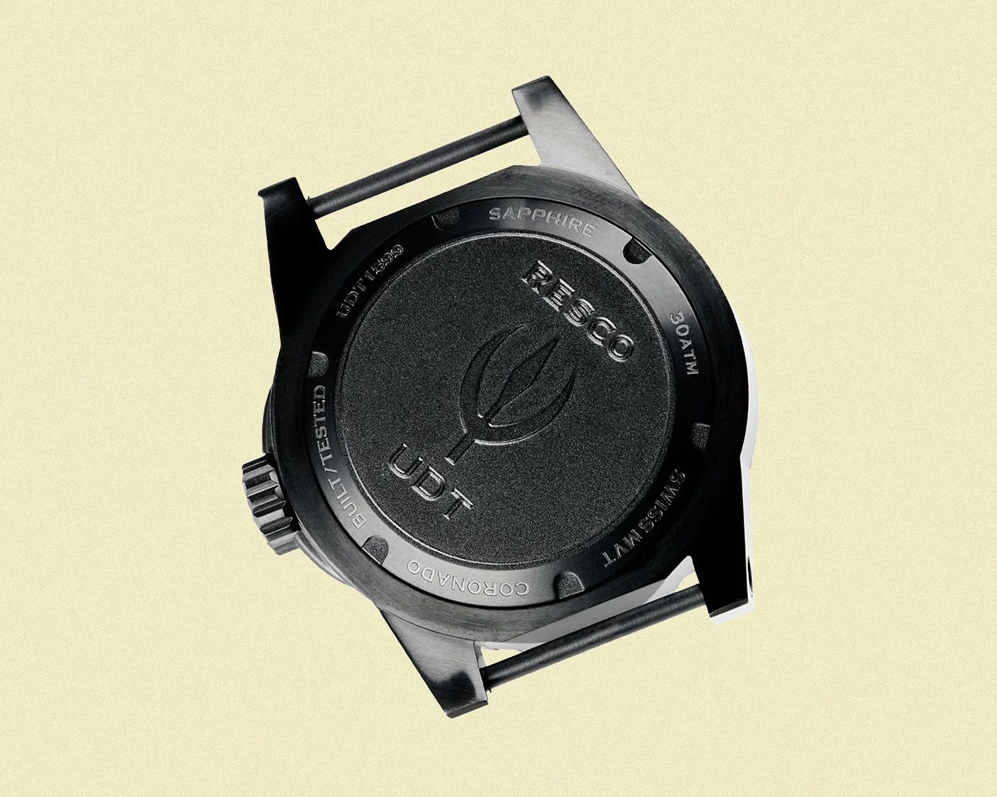 Prometheus Design Werx SPD x Resco UDT PVD Dive Watch caseback